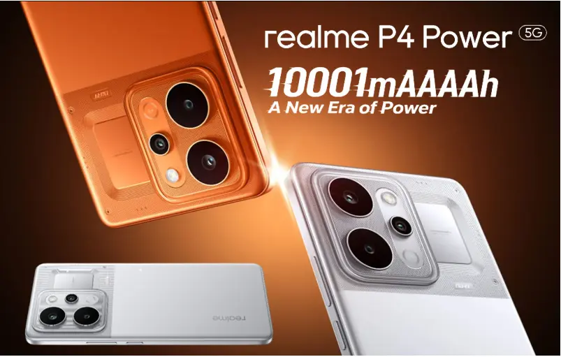 Realme P4 Power: 10,000mAh Best बैटरी वाला 'बाहुबली' Mobile