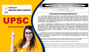 UPSC Notification 2026: Apply Online, Exam Date, Eligibility